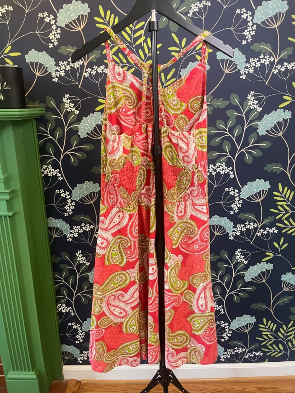 3 Piece Resort Dress Bundle – Pink Leopard + Paisley + Yellow Stripe Size M - Picture 6 of 15